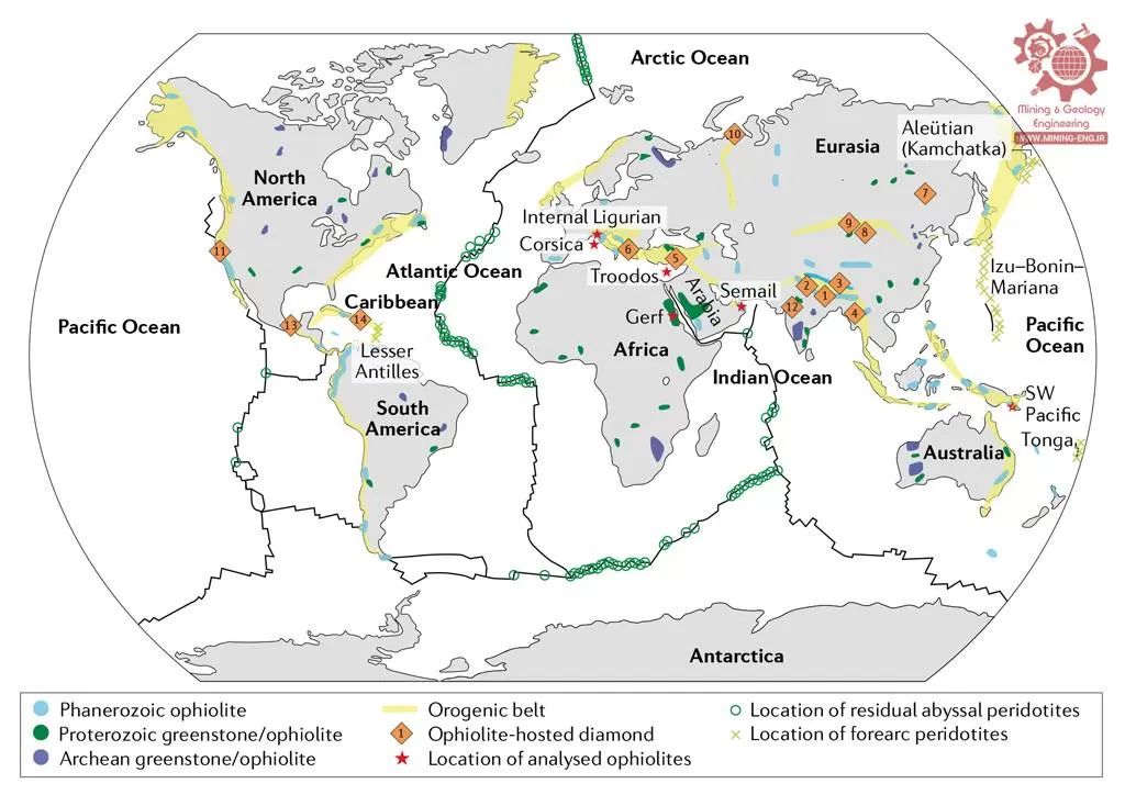افيوليت و انواع آن | Ophiolite 23 افيوليت و انواع آن | Ophiolite