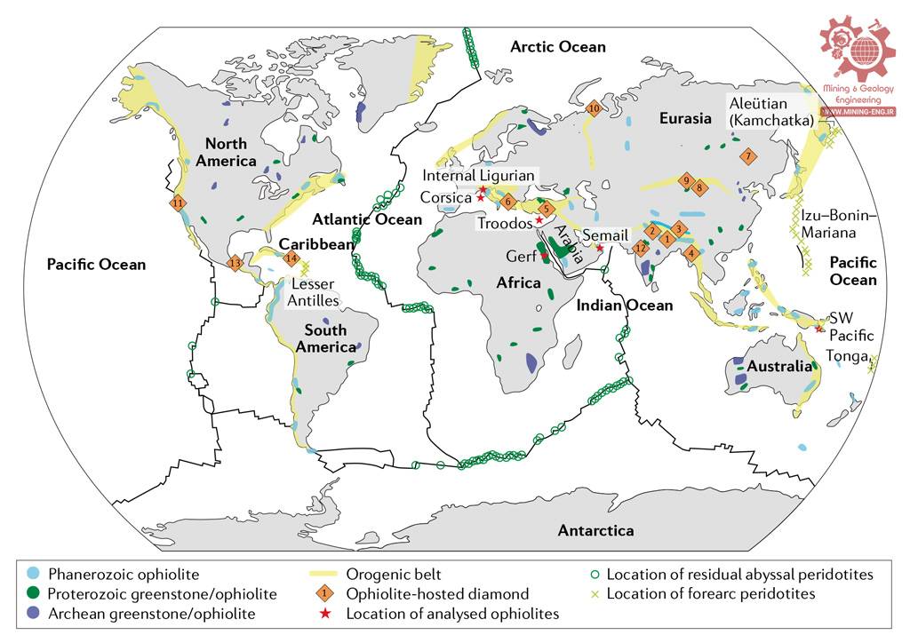 افيوليت و انواع آن | Ophiolite 19 افيوليت و انواع آن | Ophiolite